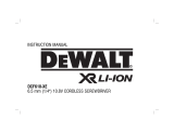 DeWalt DCF610-XE Owner's manual