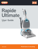 Vax Rapide Ultimate W87-RH-P User manual