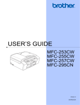 Brother MFC-253CW Owner's manual