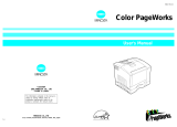 Minolta Color PageWorks User manual