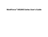 Epson WorkForce 645 Series User manual