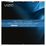 Vizio VBR210 User manual