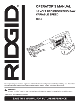 RIDGID R8442 User manual