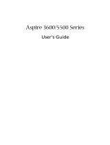 Acer Aspire 5500Z Series User manual