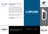 Directed Electronics CLIFFORD 320.3X User manual