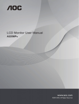 AOC A2258P User manual