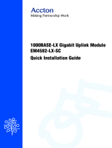 Accton Technology EM4582-LX-SC User manual