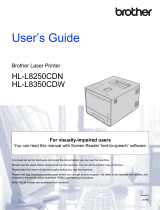 Brother HL-L8250CDN Owner's manual
