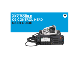 Motorola ASTRO APX MOBILE O2 CONTROL HEAD User manual