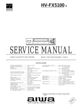 Aiwa HV-FX5100 User manual