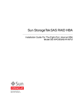 Oracle SAS RAID Controllers Installation guide