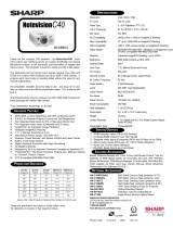 Sharp XG-C40XU-S - Notevision XGA LCD Projector User manual
