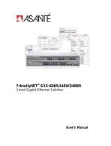 Asante Technologies FriendlyNET GX5-424W User manual
