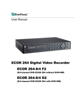 EverFocus ECOR 264-8/4 D2 User manual