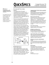 Compaq 705 User manual