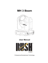 Rush MH 3 Beam User manual