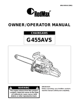 Zenoah G455AVS User manual