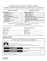 Whirlpool WTW5800BW Owner's manual