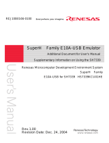 Renesas HS7339KCU01HE User manual