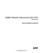 ARM AMBA NIC-301 User manual