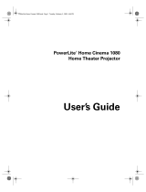 Epson Ensemble HD 1080 User manual