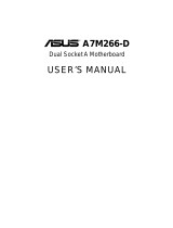 Asus A7M266-D User manual