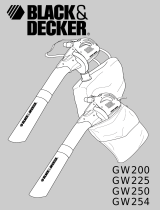 BLACK+DECKER GW225 User manual