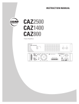 EAW CAZ1400 User manual