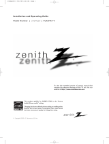 Zenith Z42PQ20 User manual