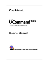 Crisp Solutions 616 User manual
