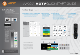 Vizio VW22L - 22" LCD TV User manual