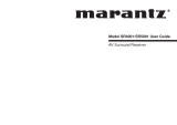 Marantz AV-1080 User manual