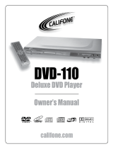 Califone DVD110 User manual