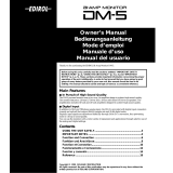 Edirol DM-5 User manual