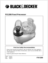 Black & Decker FX1200 User manual