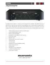 Marantz PM5003 User manual