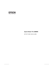Epson Stylus Pro GS6000 User manual