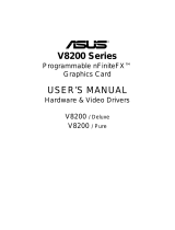 Asus V8200 Owner's manual