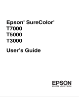 Epson SureColor T3000 User guide