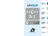 Minolta Vectis S1 User manual