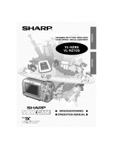 Sharp VL-NZ8S User manual