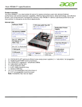 Acer AR380 F1 User manual