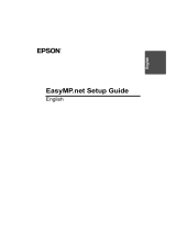 Epson EasyMP.net Network Option Board Installation guide