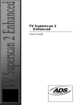 ADS Technologies TV SUPERSCAN 2 ENHANCED User manual