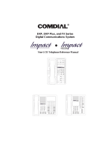 Comdial DXP Impact SCS User guide