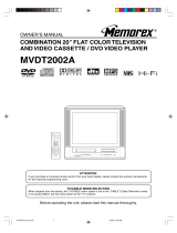 Memorex MVDT2002A User manual