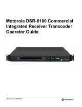 Motorola DSR 10A User manual