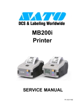 SATO MB200 User manual