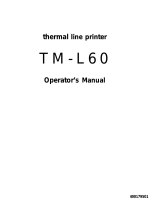 Seiko Group TM-L60 User manual