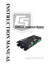 Campbell COM220 56k Phone Modem Owner's manual